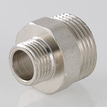 Фитинг резьбовой – ниппель переходной Valtec VTr.580.N