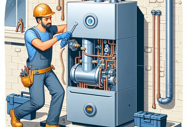 Mонтаж газовых котлов